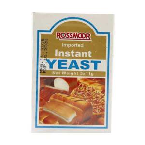 Grozar Rossmoor Instant Yeast - 3 x 11gm (3 Pcs)