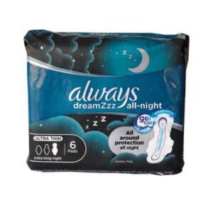 Always DreamZzz All Night Ultra Thin Extra Long - 6 Pads