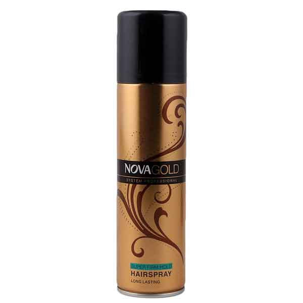 Nova Gold Hair Spray Super Firm Hold, 200ml | Online Shopping in Pakistan -  