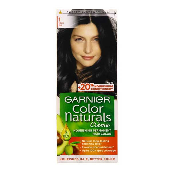 Garnier Color Naturals Hair Color, Natural Black 1 | Online Shopping in  Pakistan 