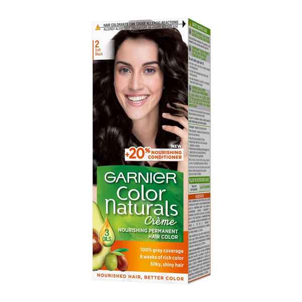 Garnier Color Naturals Hair Color, Soft Black, 2 | Online Shopping in  Pakistan 