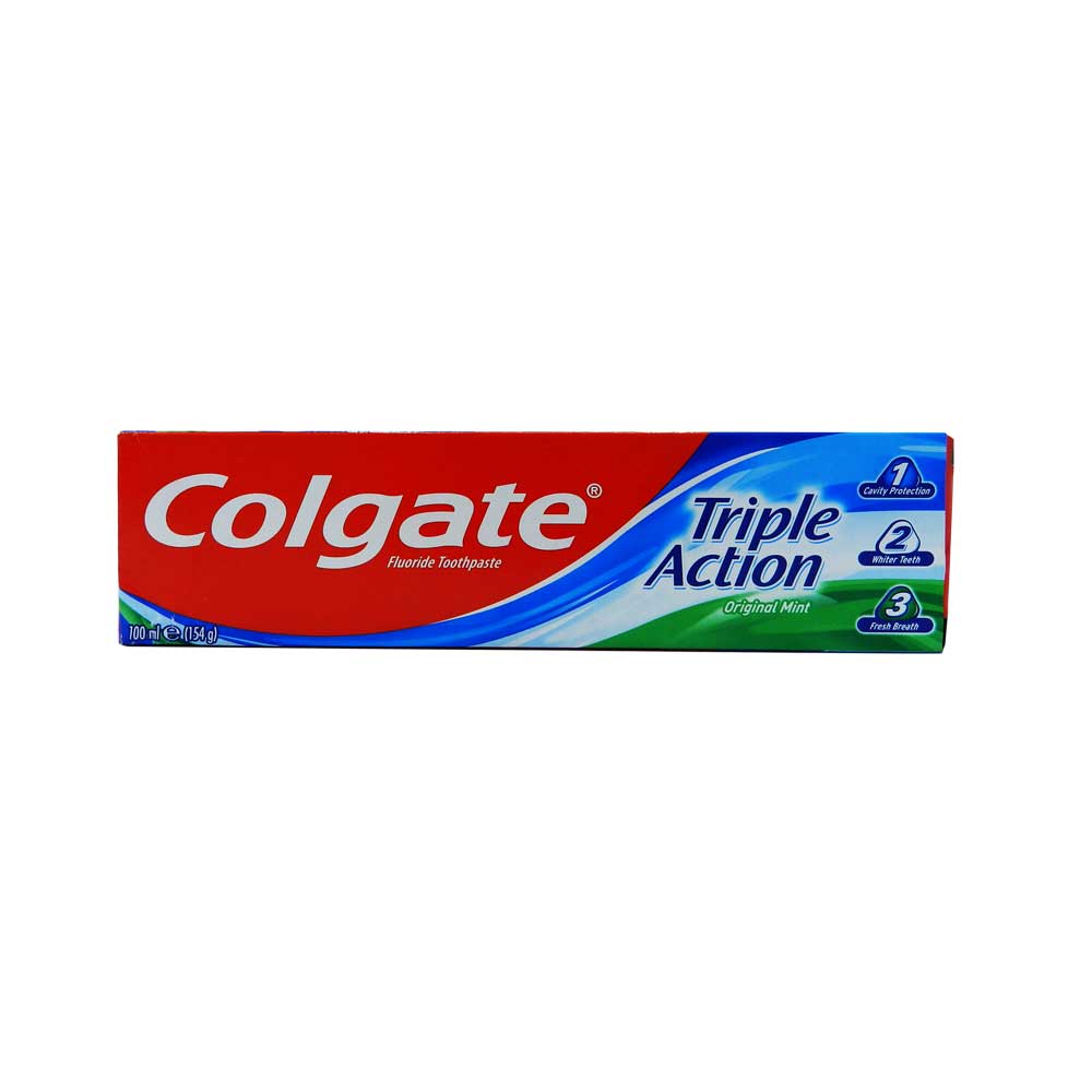 Colgate Triple Action Original Mint Toothpaste, 10ml