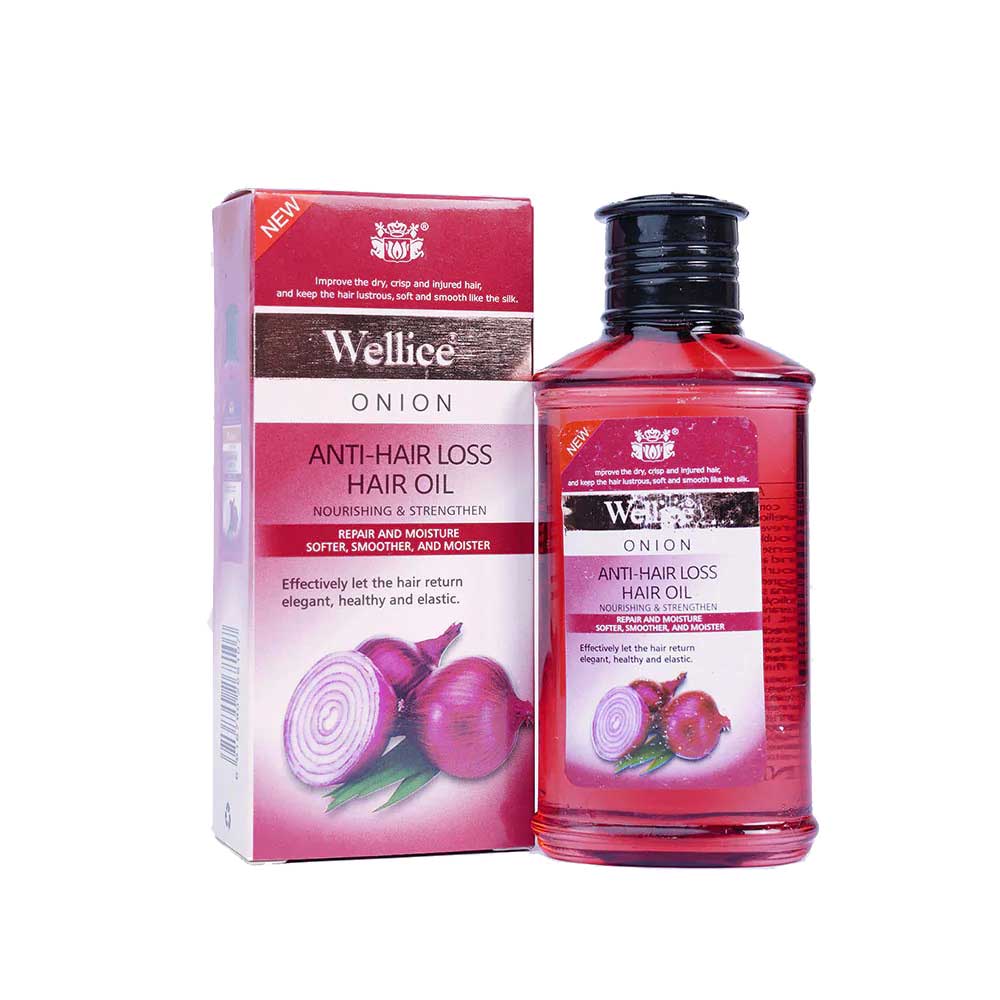 Wellice Onion Anti Hair Loss Hair Oil, 150ml | Online Shopping in Pakistan  