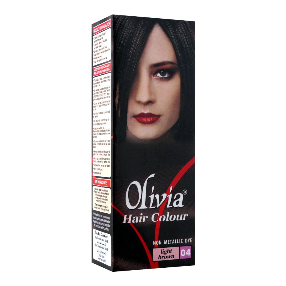 Olivia Hair Colour, 04 Light Brown