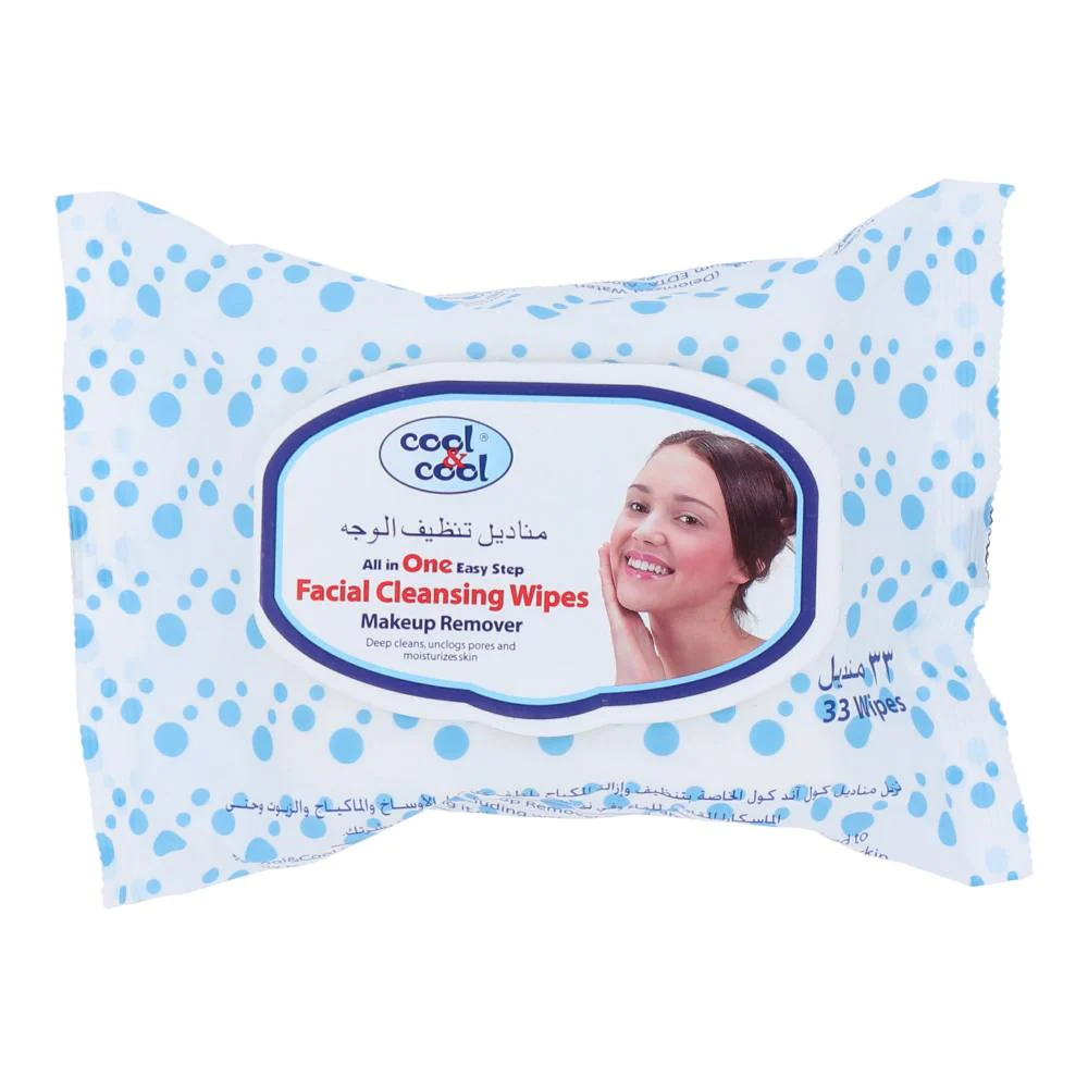 COOL & COOL WIPES MAKEUP REMOVER
