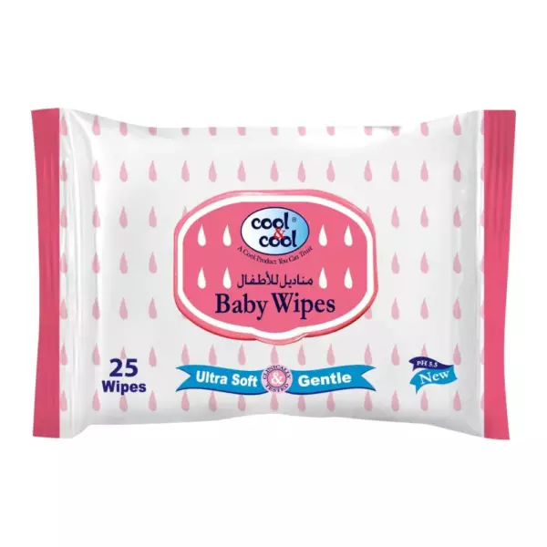 COOL & COOL WIPES REFRESHING SOFT AND GENTLE