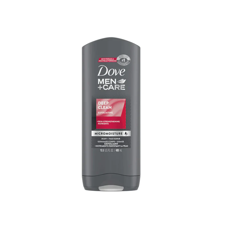 DOVE MEN CARE BODY AND FACE WASH DEEP CLEAN 400 ML