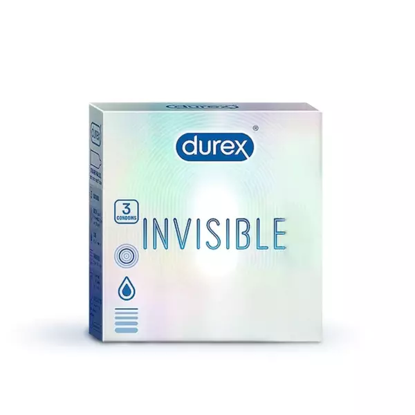 DUREX INVISIBLE 3S CONDOMS