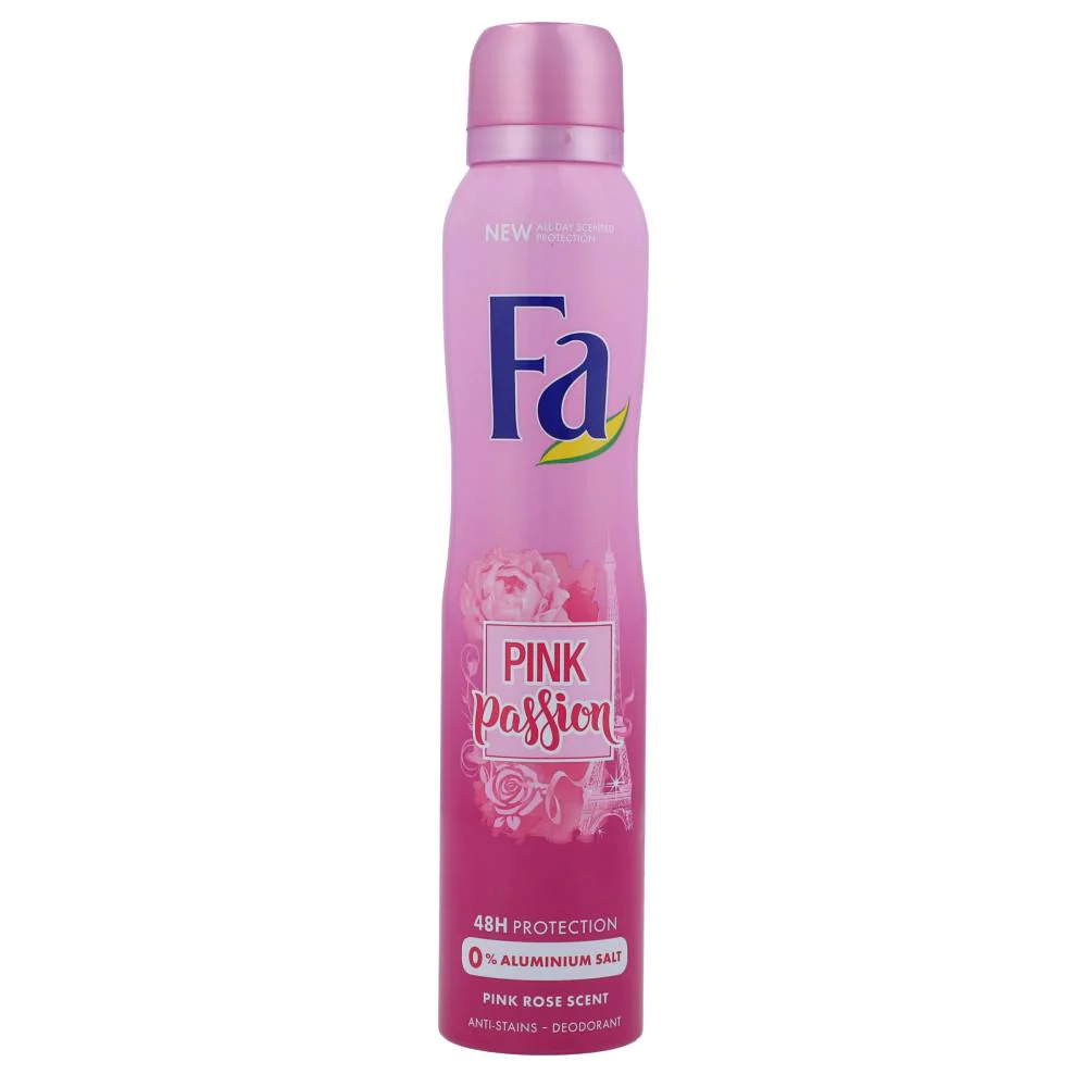 FA PINK PASSION ANTI STAINS DEODORANT 200ML