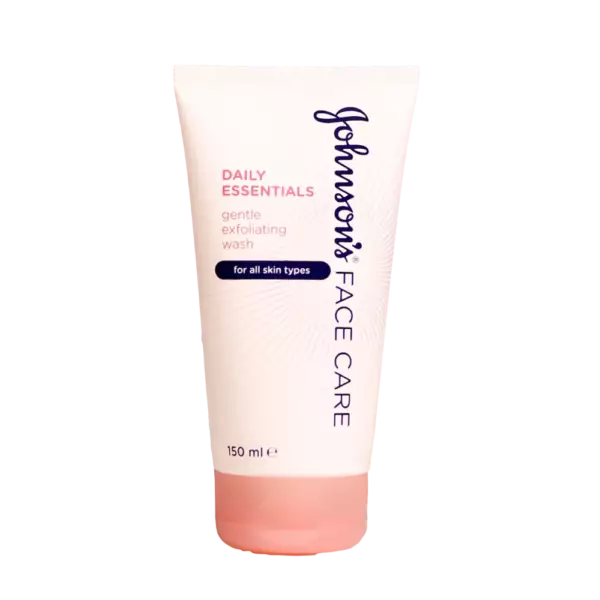 JOHNSONS FACE CARE GENTLE EXFOLIATING WASH 150 ML
