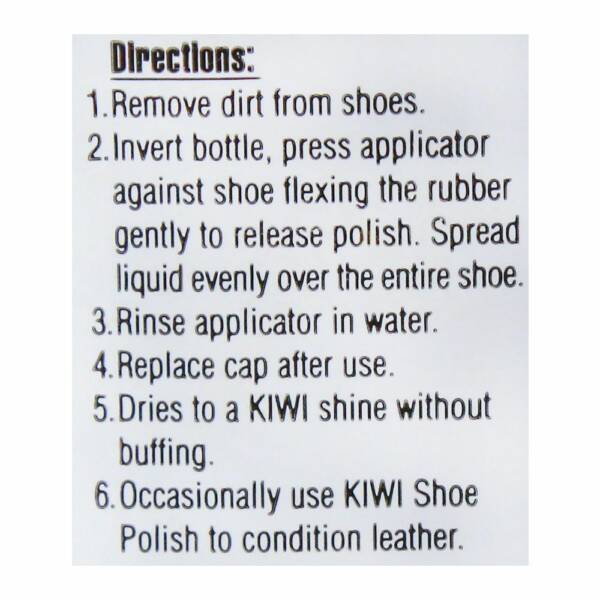 Kiwi Liquid Shoe Polish, Neutral, 75ml