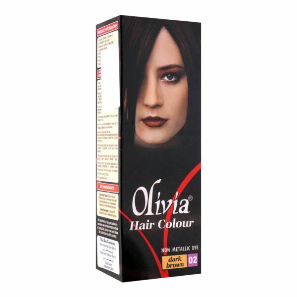 Olivia Hair Colour, 02 Dark Brown