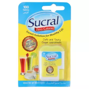 Sucral Zero Calorie Sweet Solution for Healthy Life, 100 Tablets