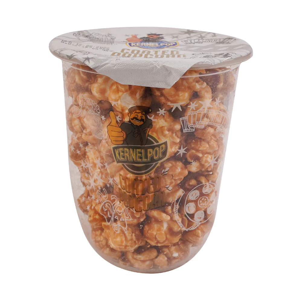 KernelPop Caramel Coated Popcorn, Bucket